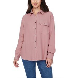 Buffalo Women's Waffle Button-Down Top